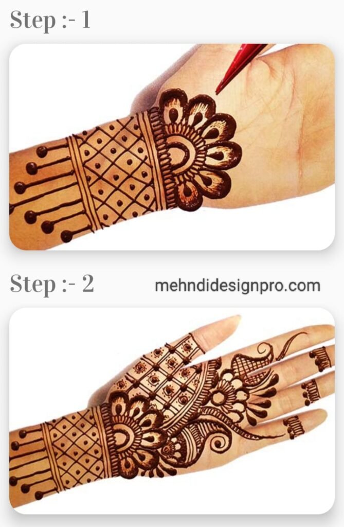 20 Step by Step Mehndi Designs for Beginners | Simple henna tattoo, Henna  designs, Mehndi patterns