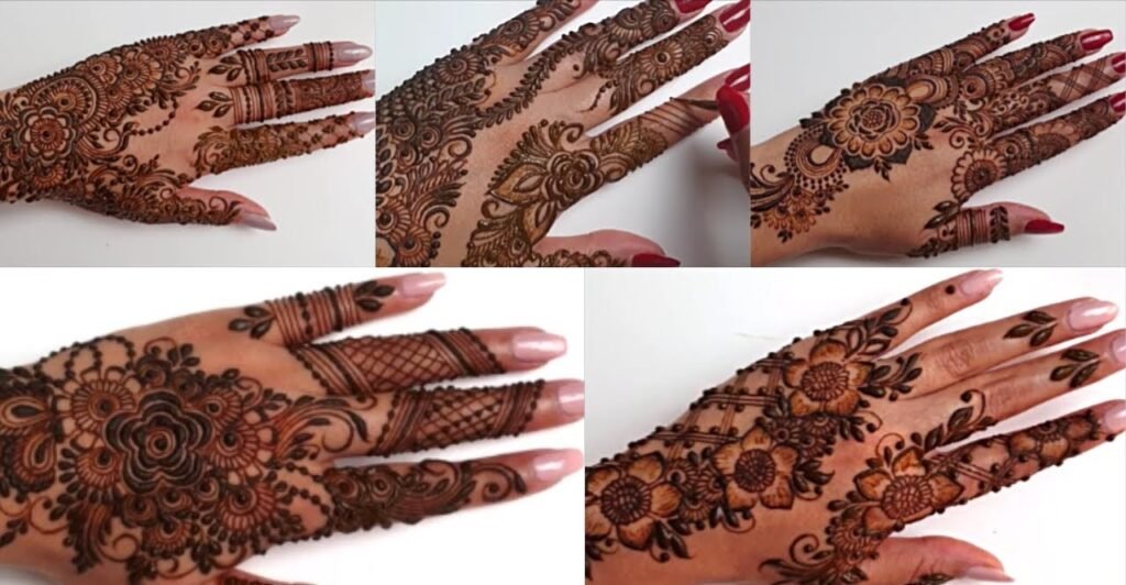 simple-mehndi-designs-for-left-hand-palm-neeta-desai-sharma-garden-print- mehndi | Palm mehndi design, Mehndi designs for hands, Mehndi designs