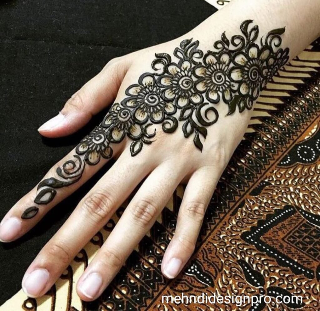 100+] Latest Front Hand Simple Mehndi Designs | Styled