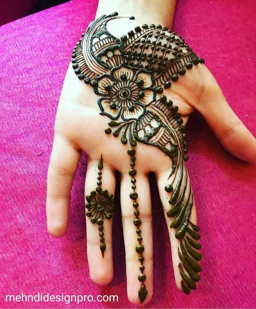 Mehndi design simple and beautiful - Mehndi Design World