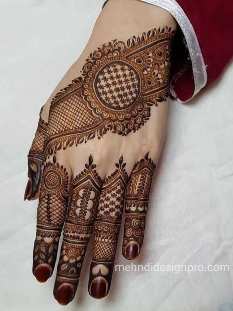 royal front hand mehndi design 66 min