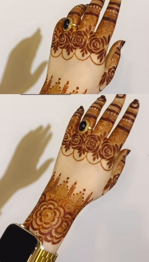 Back Hand Mehndi