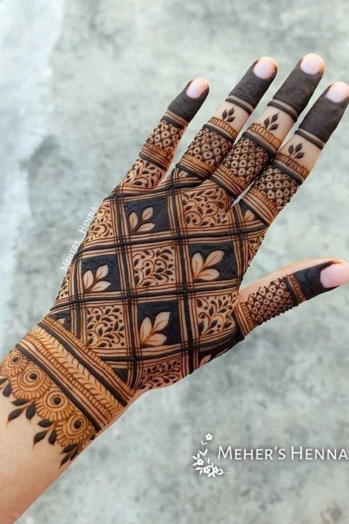 Arabic Mehndi Design