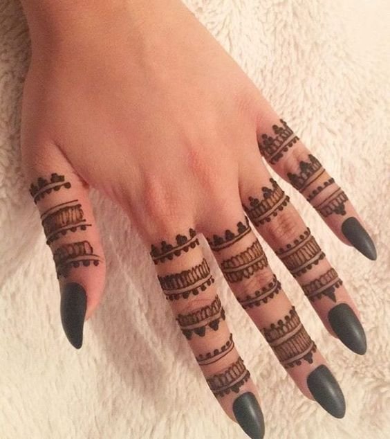 Punjabi Royal Front Hand Mehndi Design