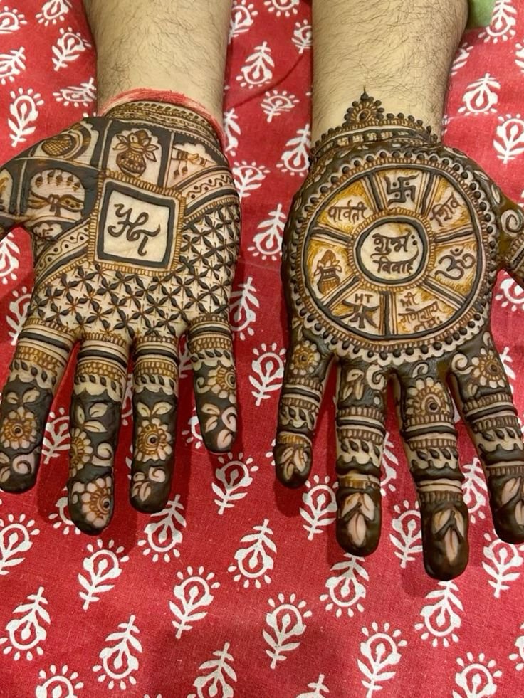 Royal Groom Mehndi Designs