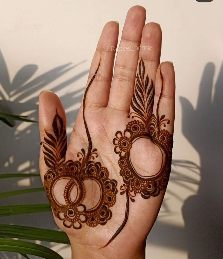 Cute mehndi design for kids