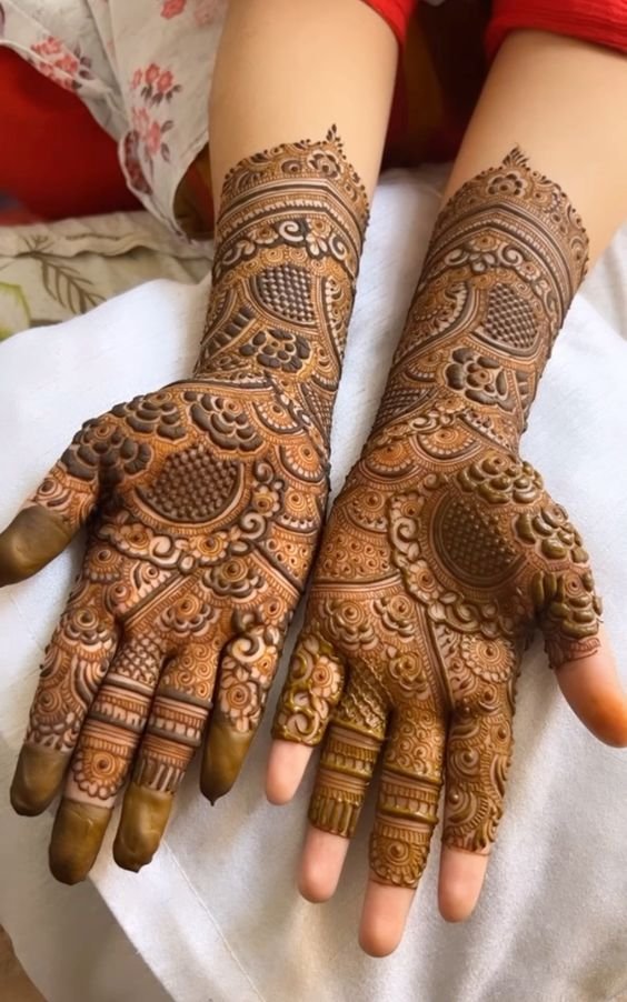 Full Hand Mehndi Design