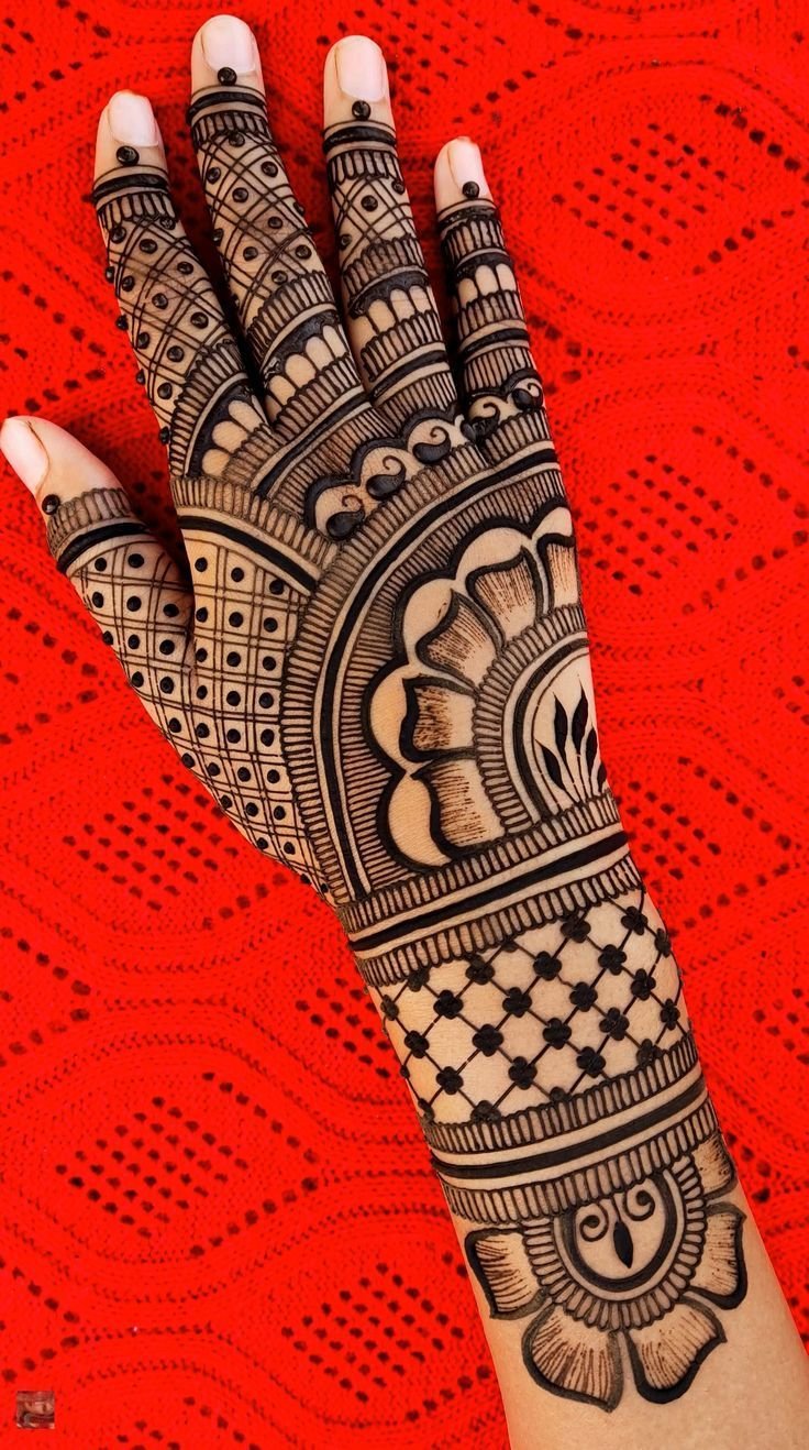 Full Hand Mehndi Design