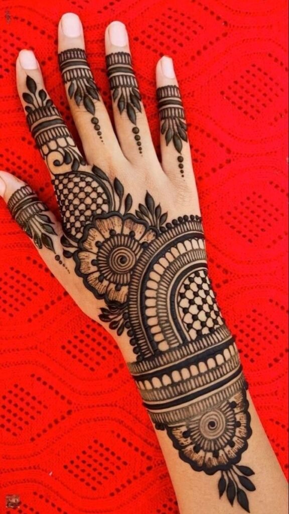 Full Hand Mehndi Design