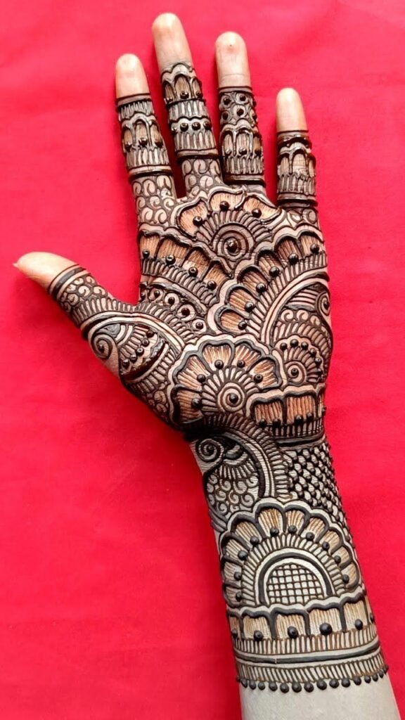 Full Hand Mehndi Design