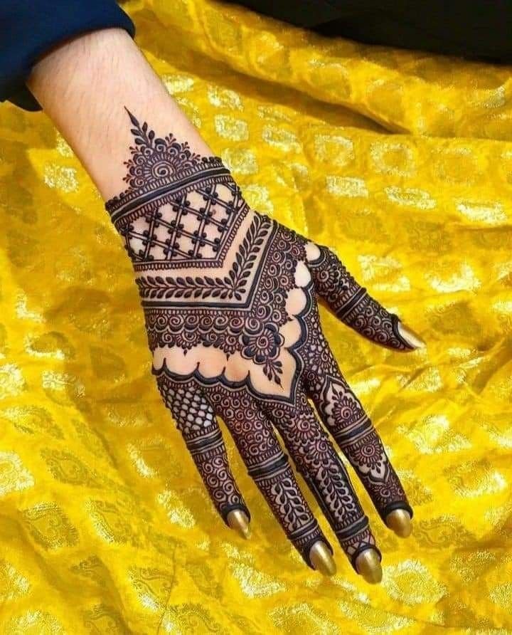 Full Hand Mehndi Design