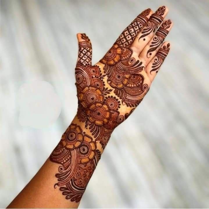 Full Hand Mehndi Design