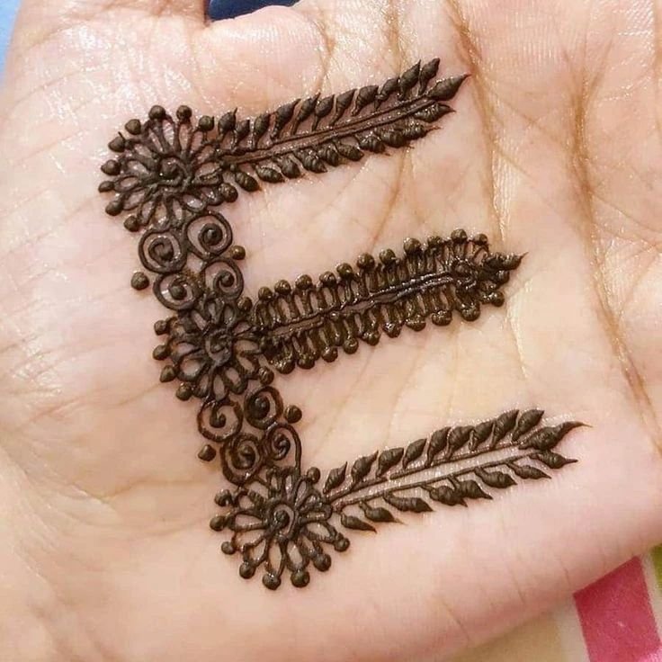 Front Hand Mehndi Design