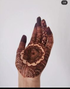 Front Hand Simple Mehndi Design: HD Pictures Download - 2024