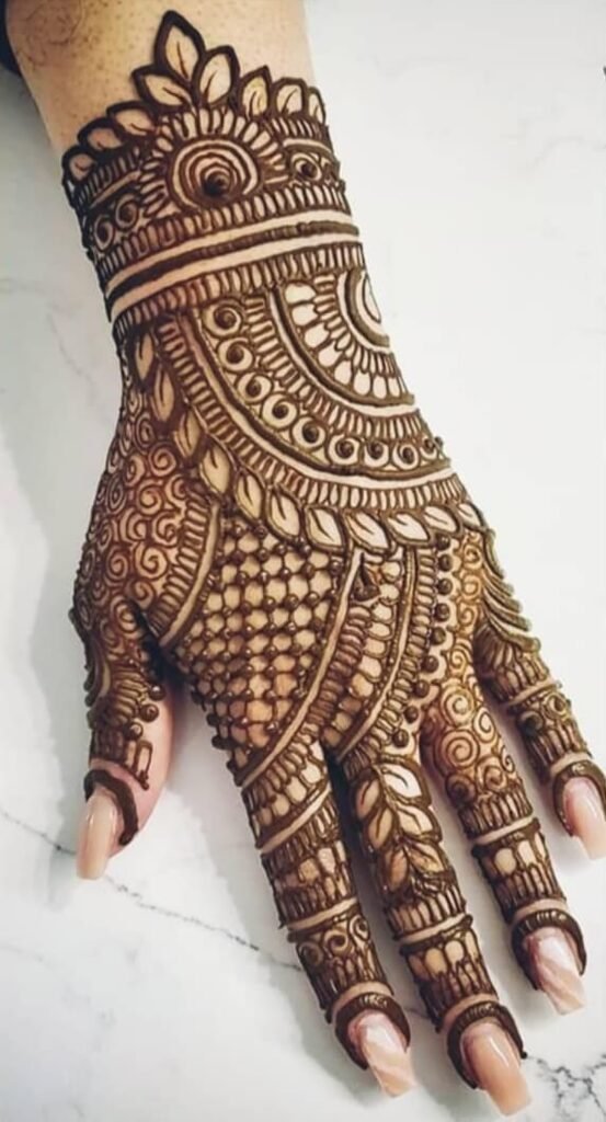 Full Hand Mehndi Design