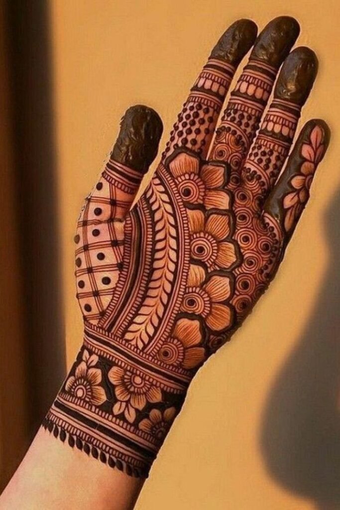 Full Hand Mehndi Design