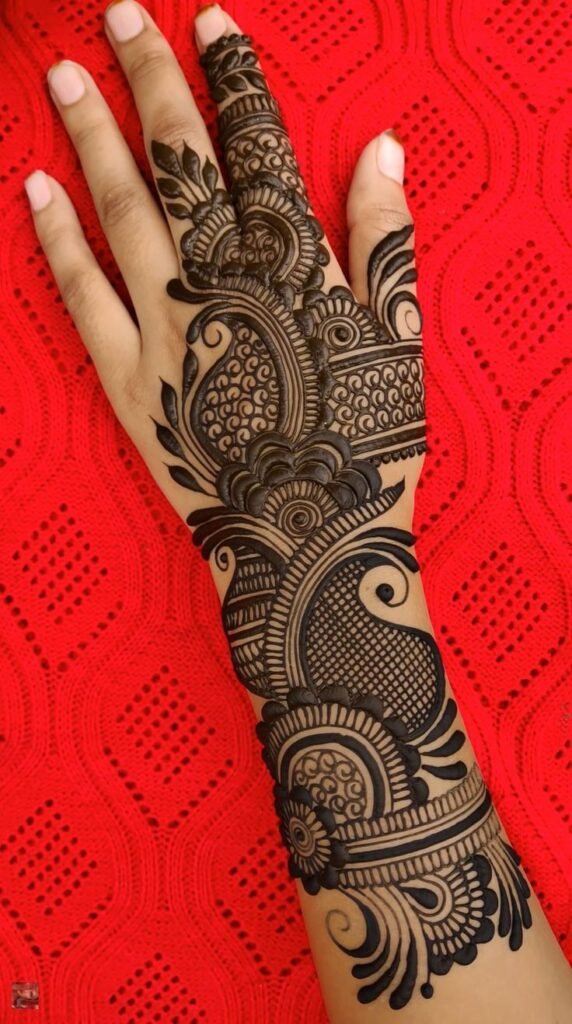 Full Hand Mehndi Design