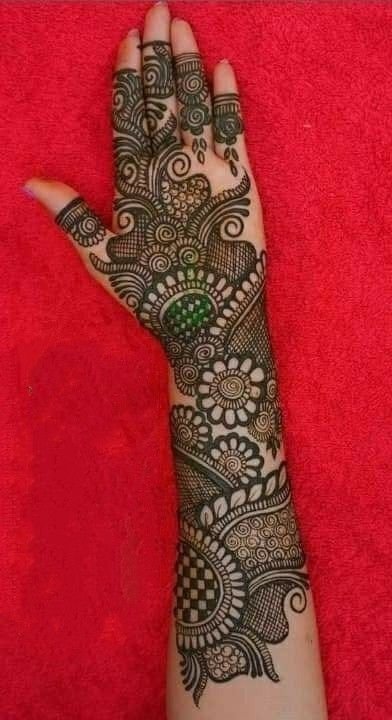 Full Hand Mehndi Design