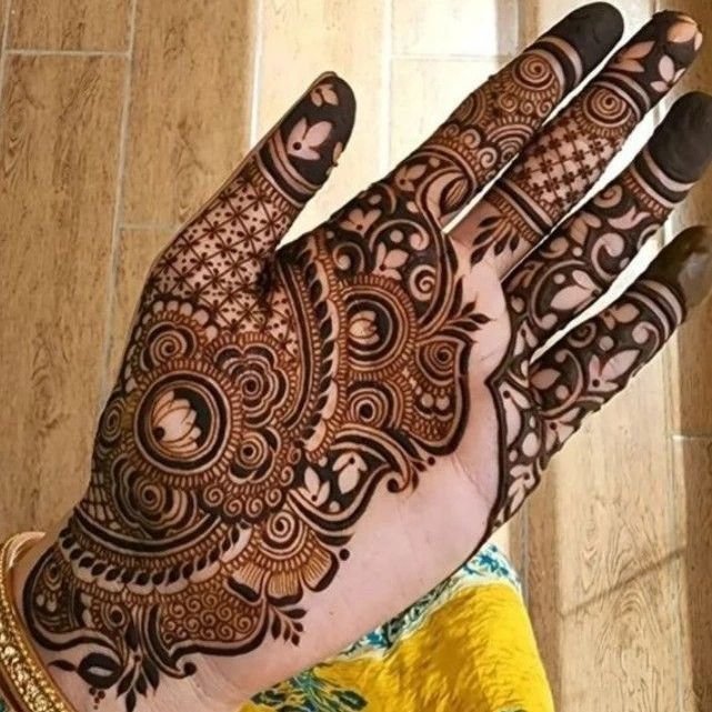 Ring Ceremony Mehndi Designs