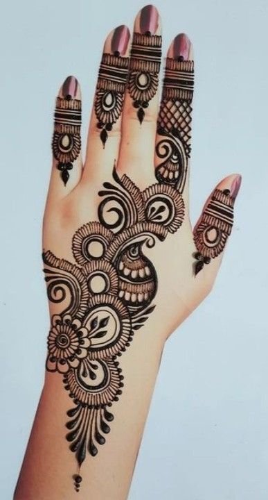 Full Hand Mehndi Design