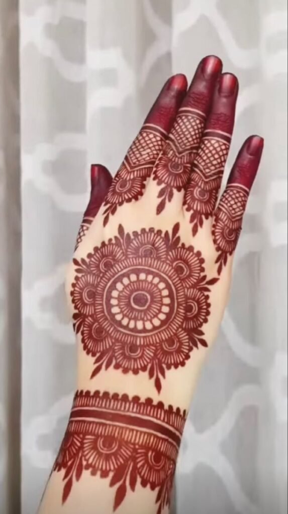 Full Hand Mehndi Design