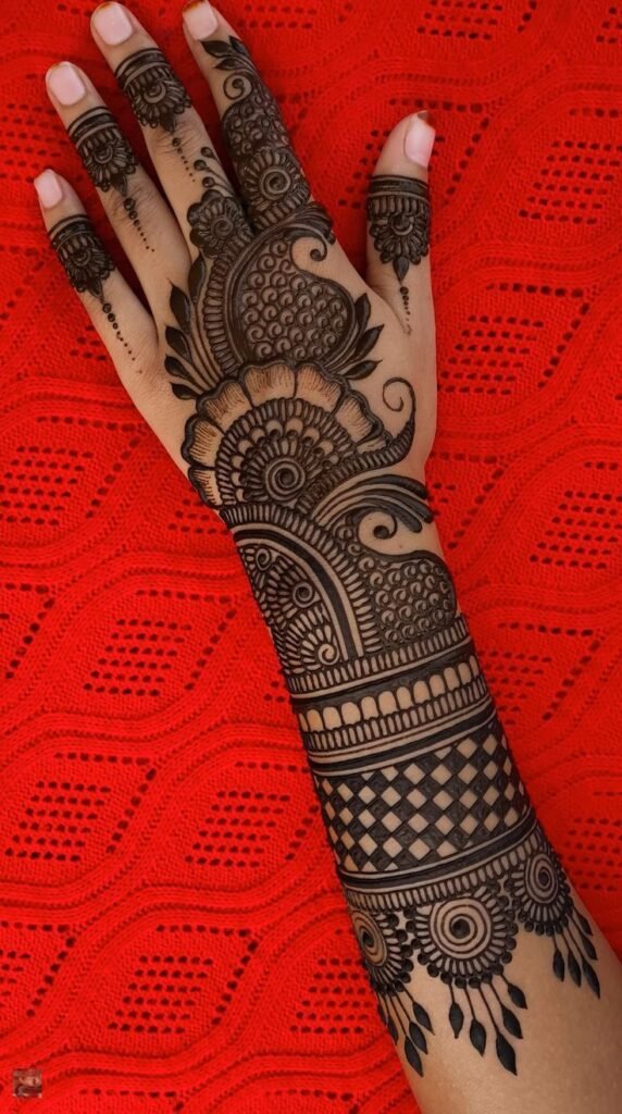 Full Hand Mehndi Design