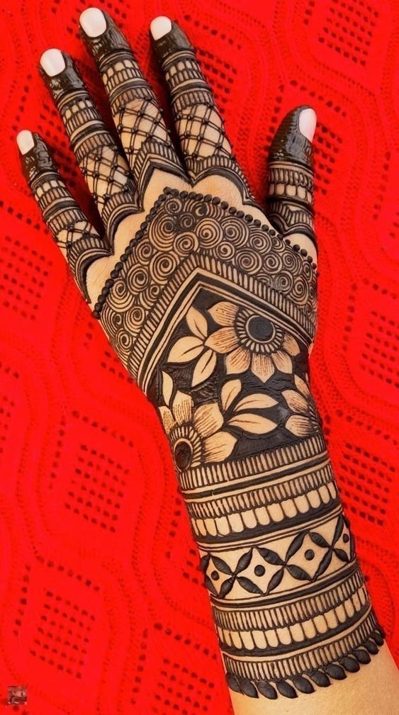 Full Hand Mehndi Design