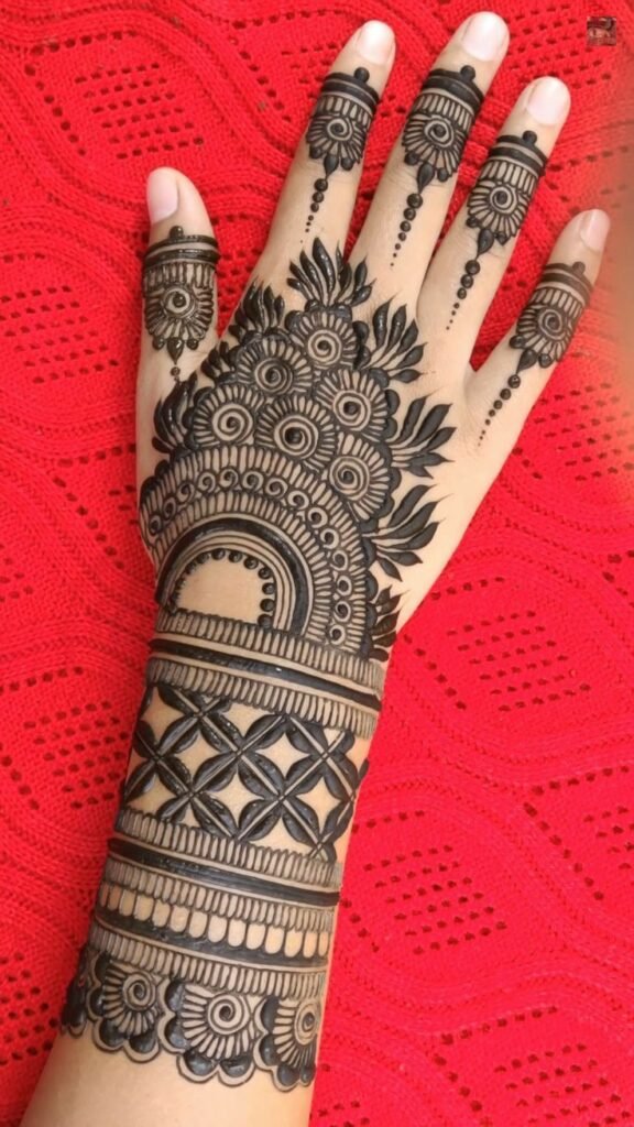 Full Hand Mehndi Design