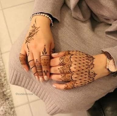 Simple Design of Mehndi