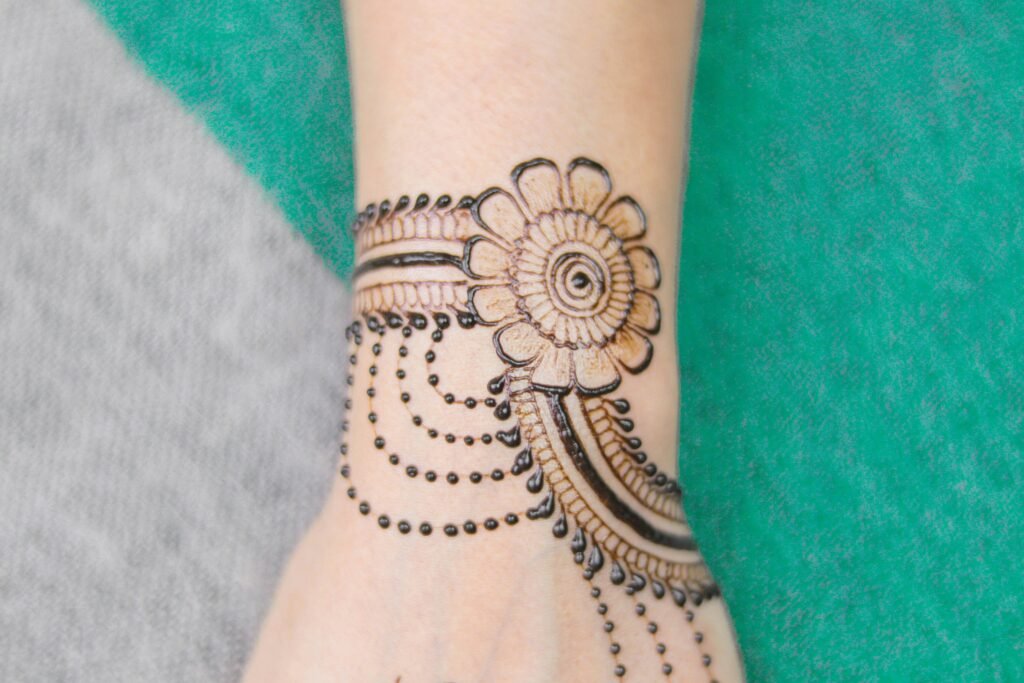 Stylish Full Hand Mehndi Design